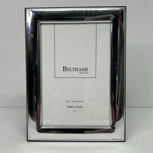 Beltrami Silver Plated Photo Frame 4x6